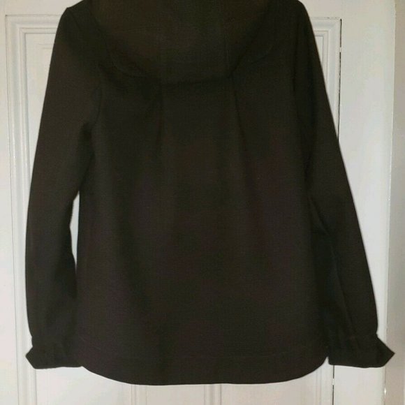 Lululemon Black Zip/Button Up Hooded Jacket - Picture 4 of 11